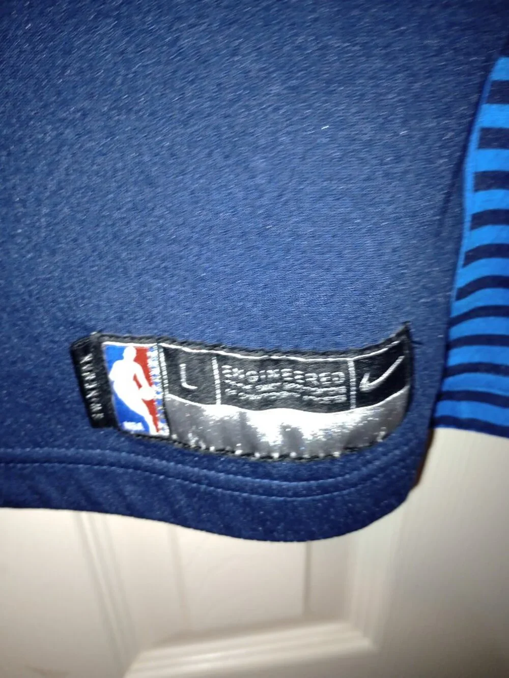 OKC Westbrook No. 0 Nike Blue Basketball Jersey